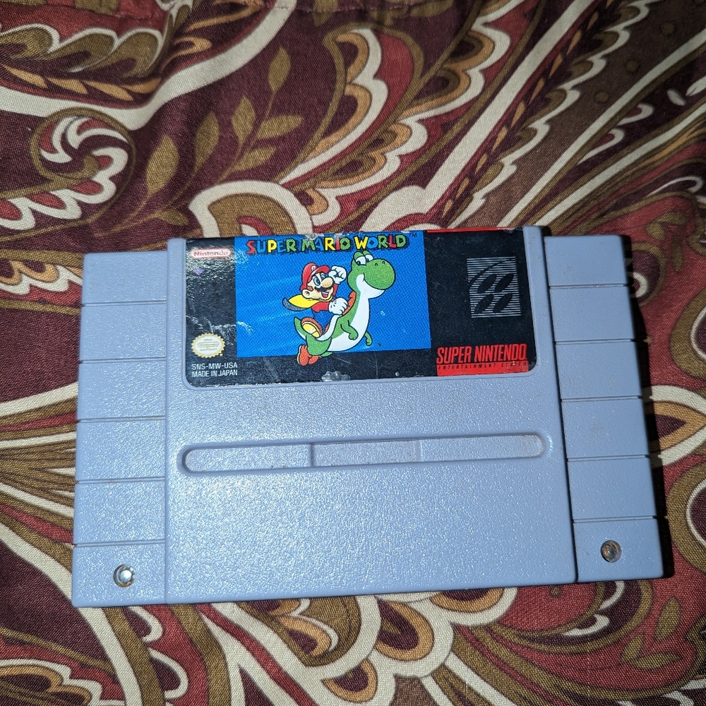 Super Mario on SNES please read
